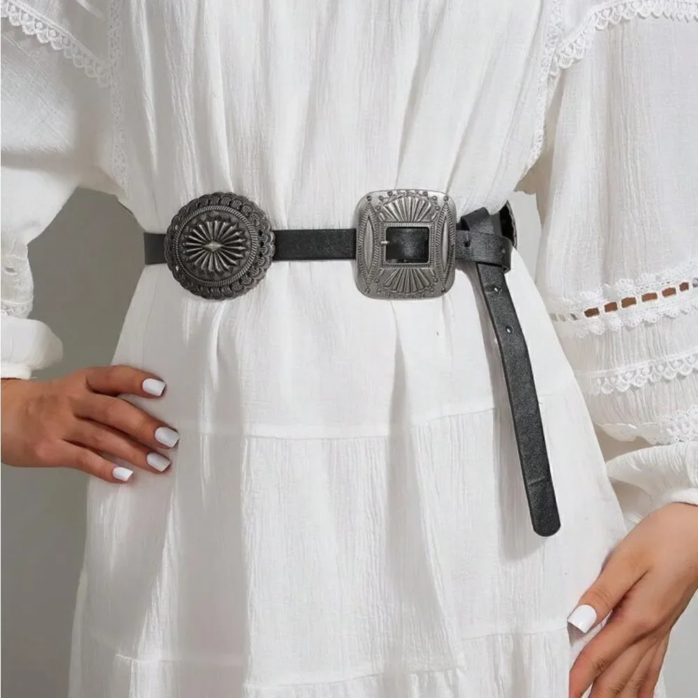 Bohemian cowboy belt A417